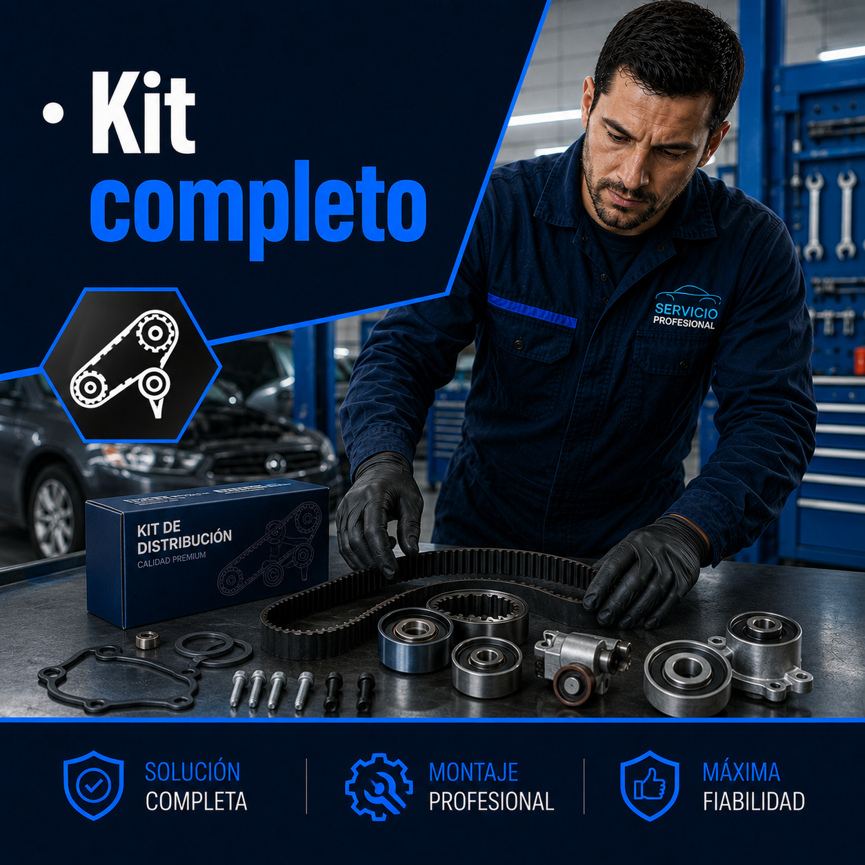 Kit completo de distribución