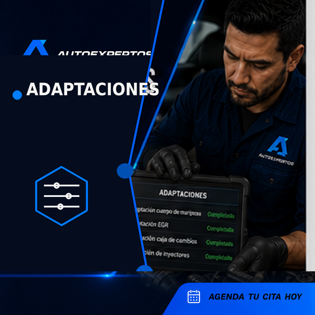 Procedimiento de adaptación electrónica de un componente