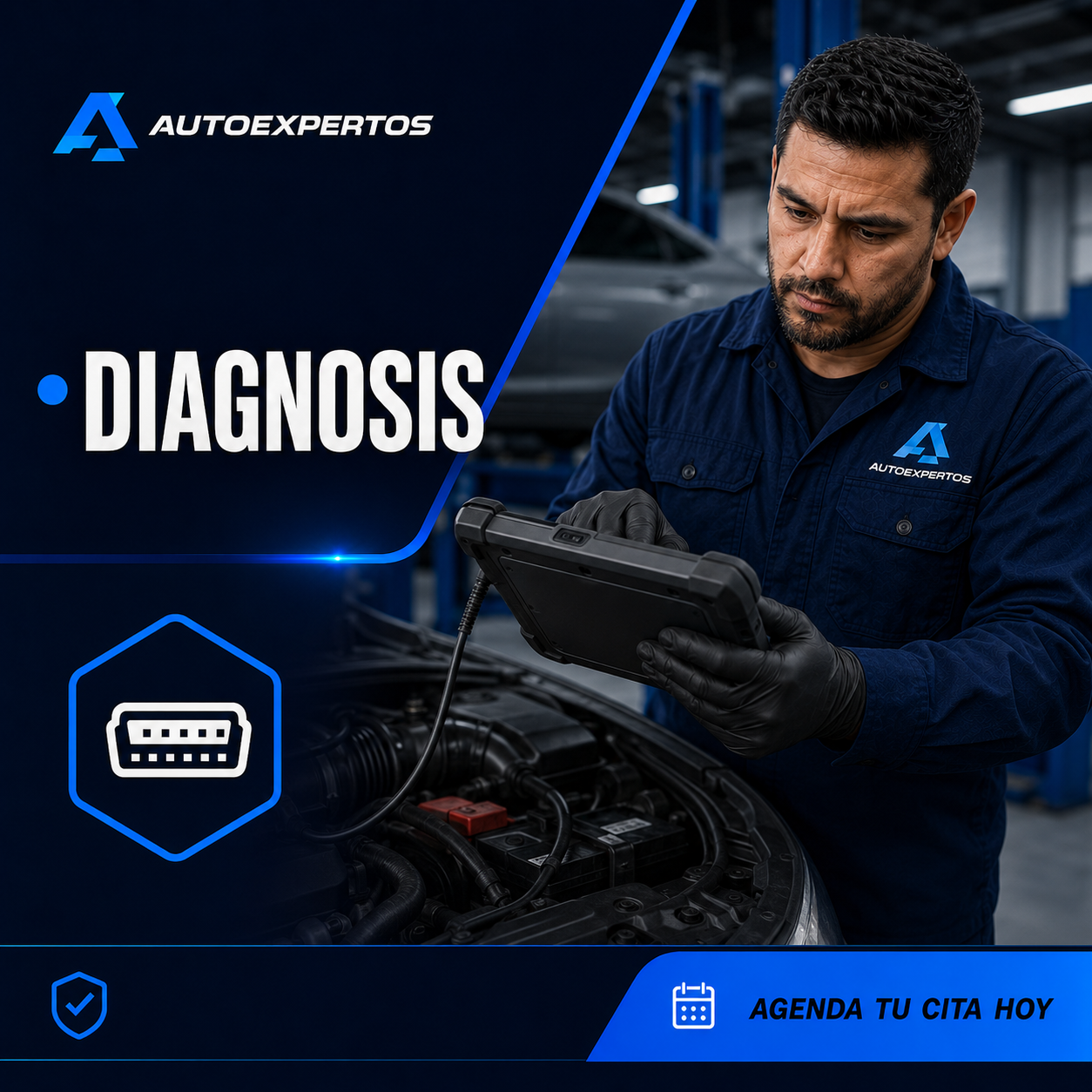 Diagnosis electrónica del sistema de climatización del vehículo