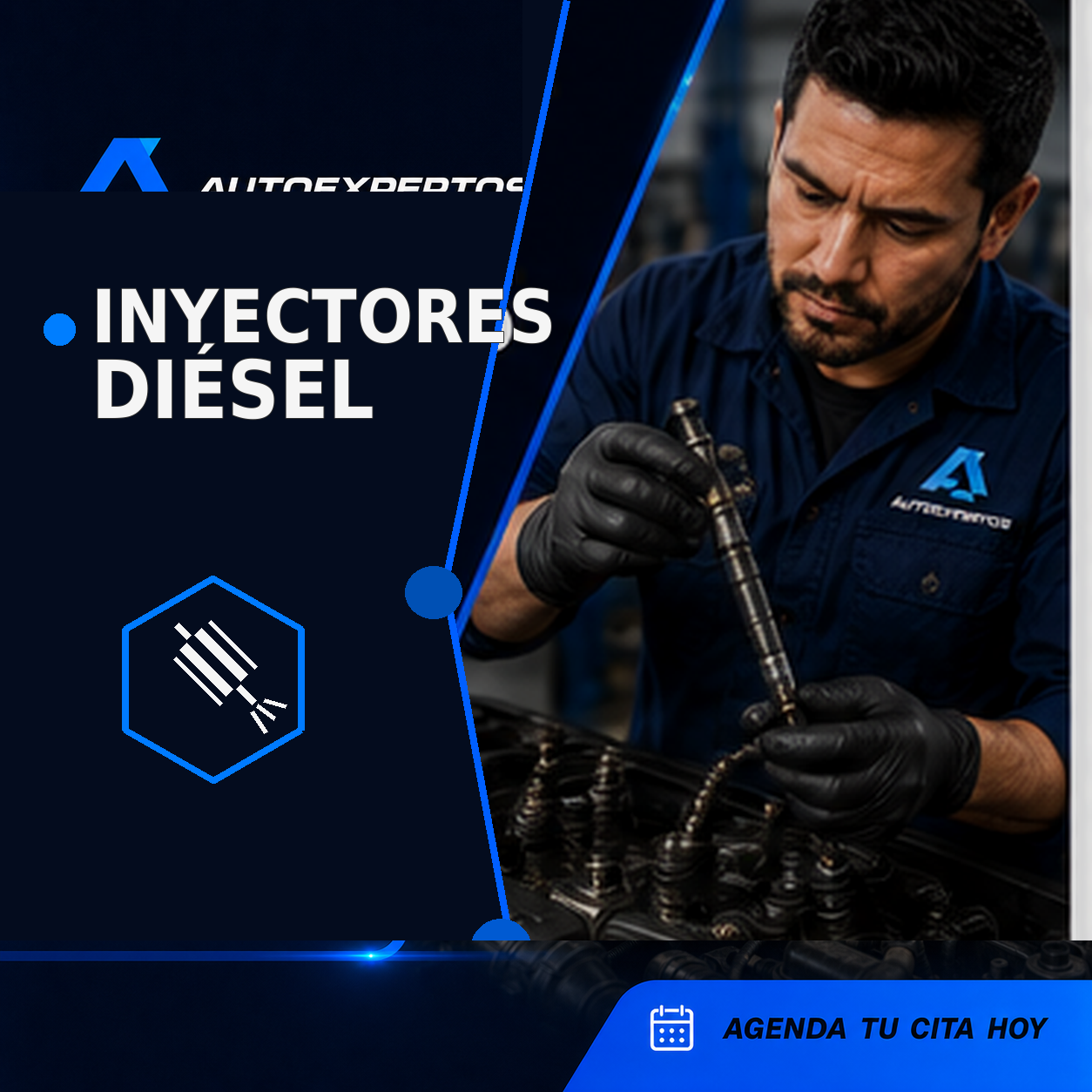 Inyectores diésel para sistema Common Rail