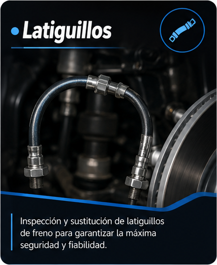 Latiguillos flexibles del sistema de frenos