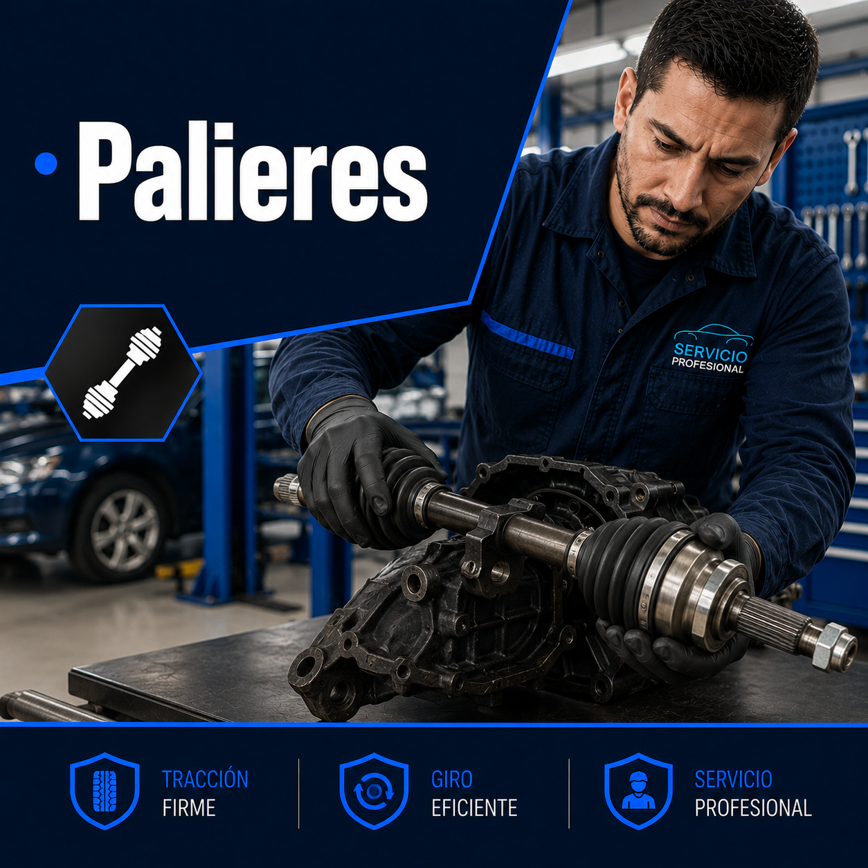 Reparación de palieres en Alicante