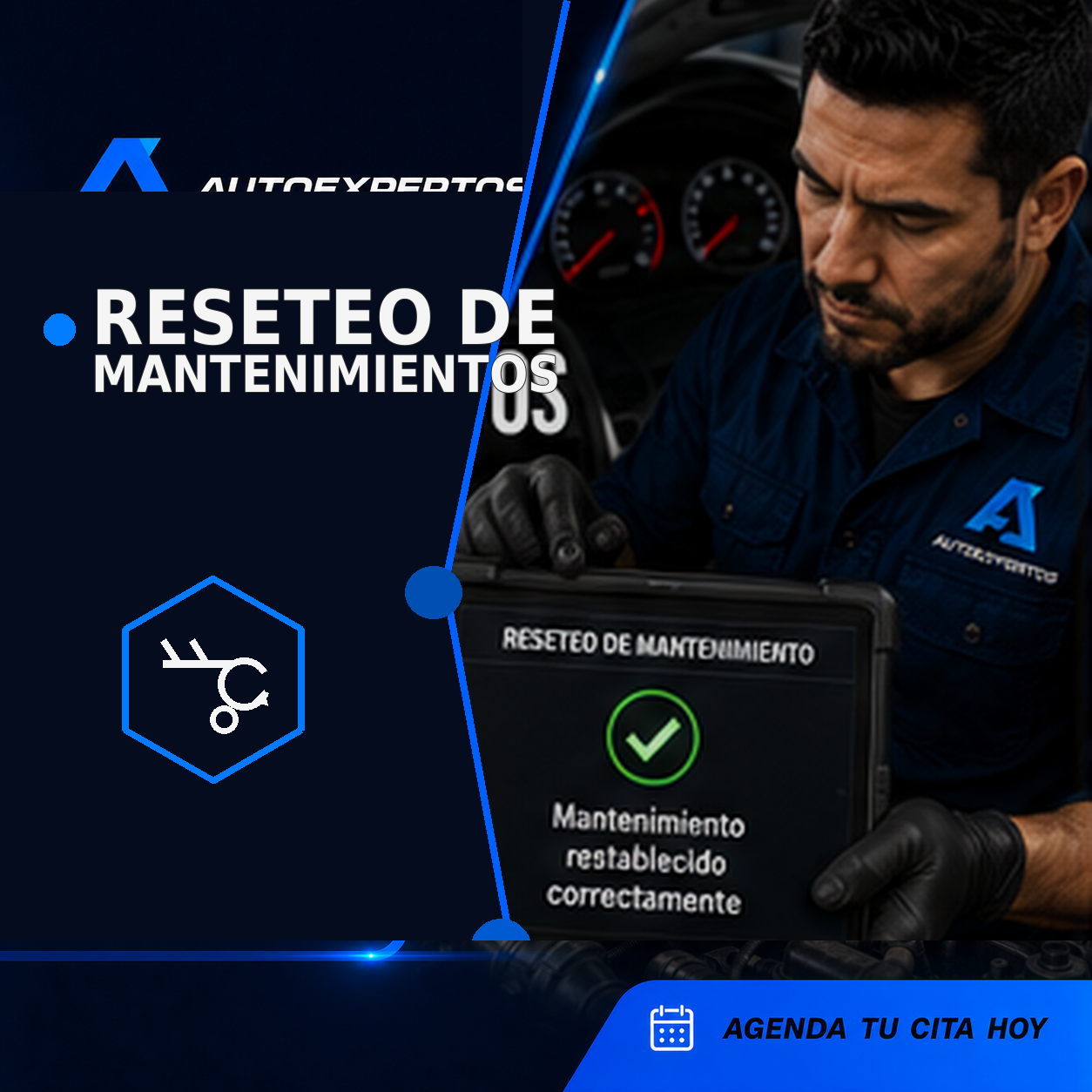 Reseteo del indicador de mantenimiento del vehículo
